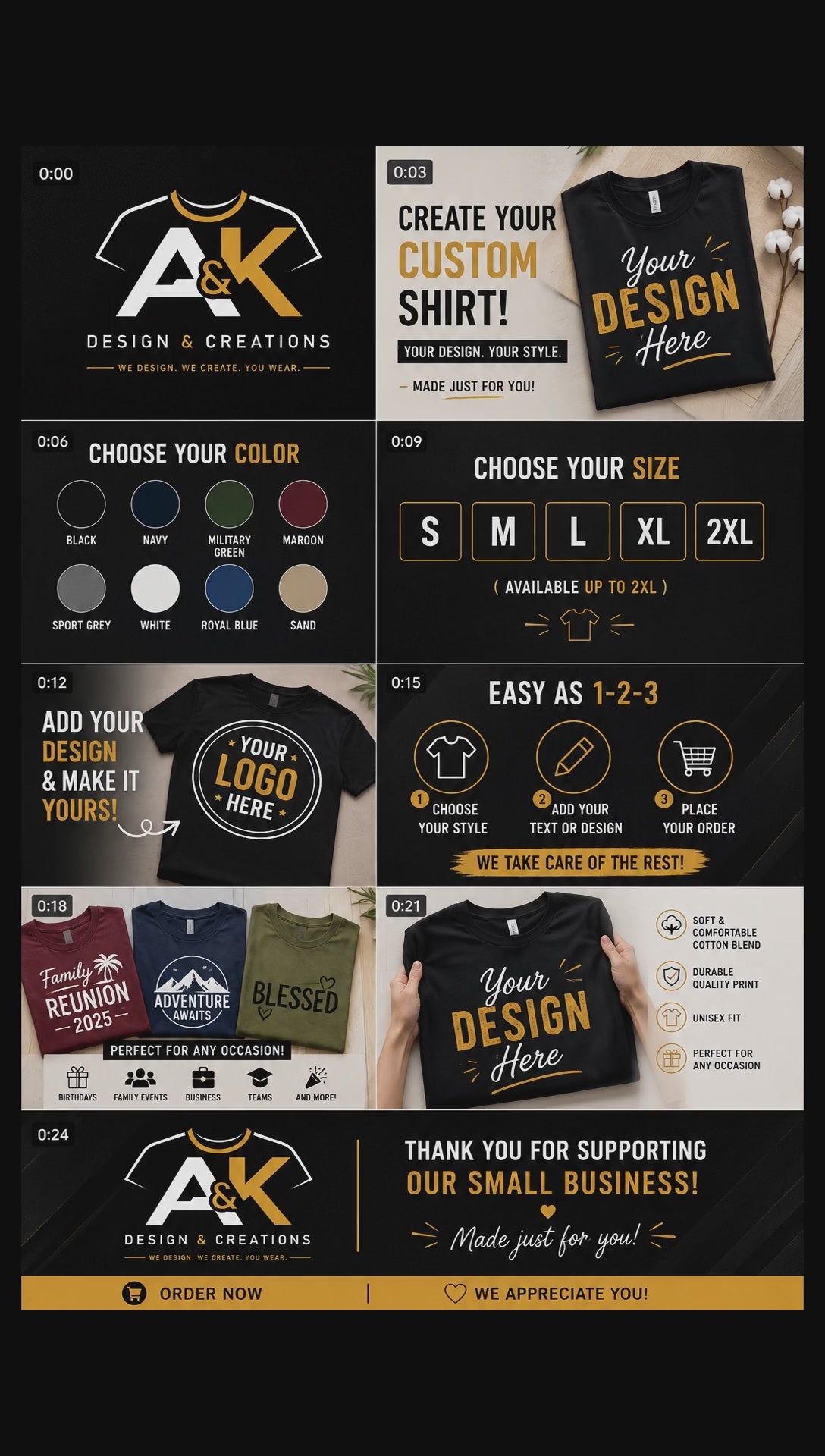 Custom T-Shirt, Upload Your Design, Personalized Apparel, Soft Cotton Unisex Fit